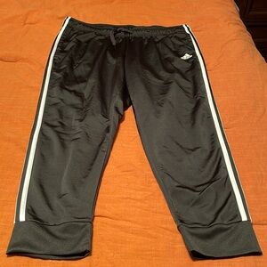 Adidas Slim Fit Tapered Leg Athletic Pants